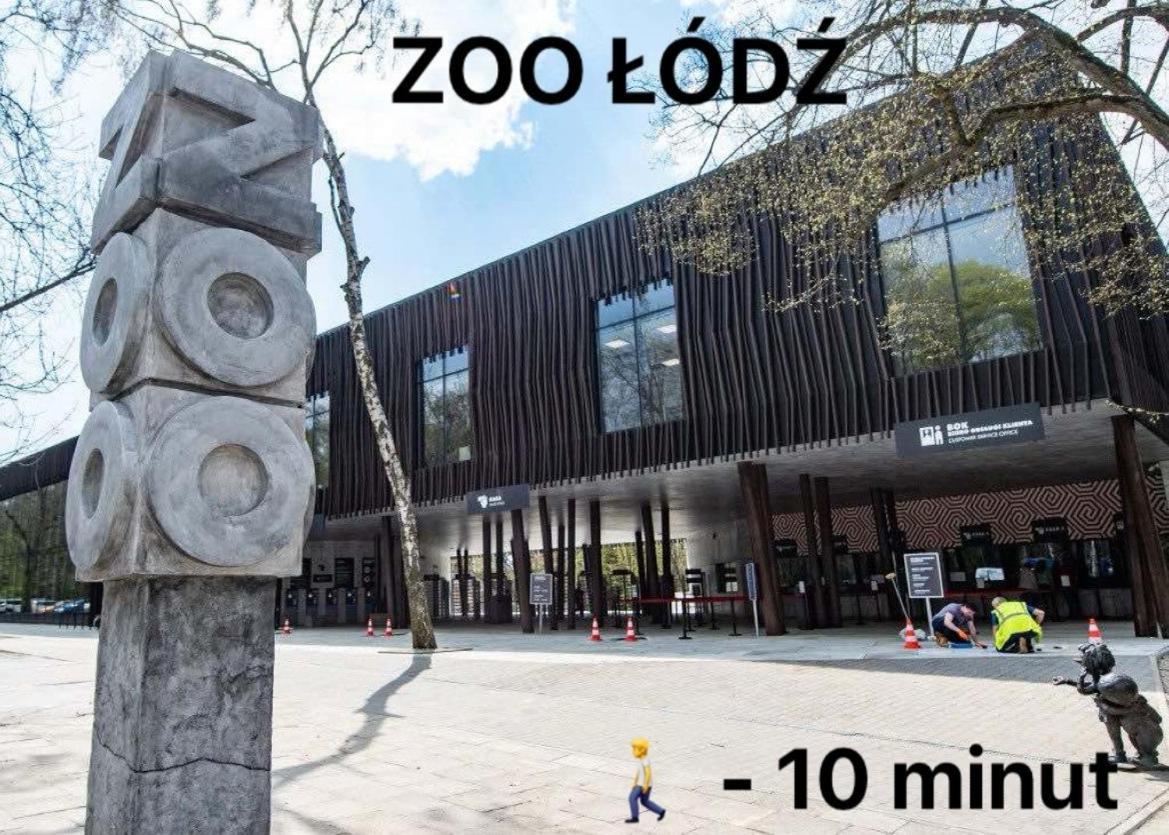 Scandinavian Zoo Atlas Arena Retkinia District Parking Lodz  Ngoại thất bức ảnh