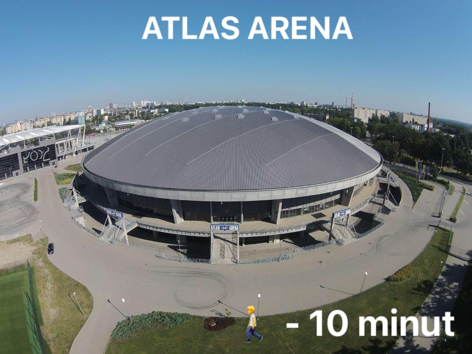 Scandinavian Zoo Atlas Arena Retkinia District Parking Lodz  Ngoại thất bức ảnh